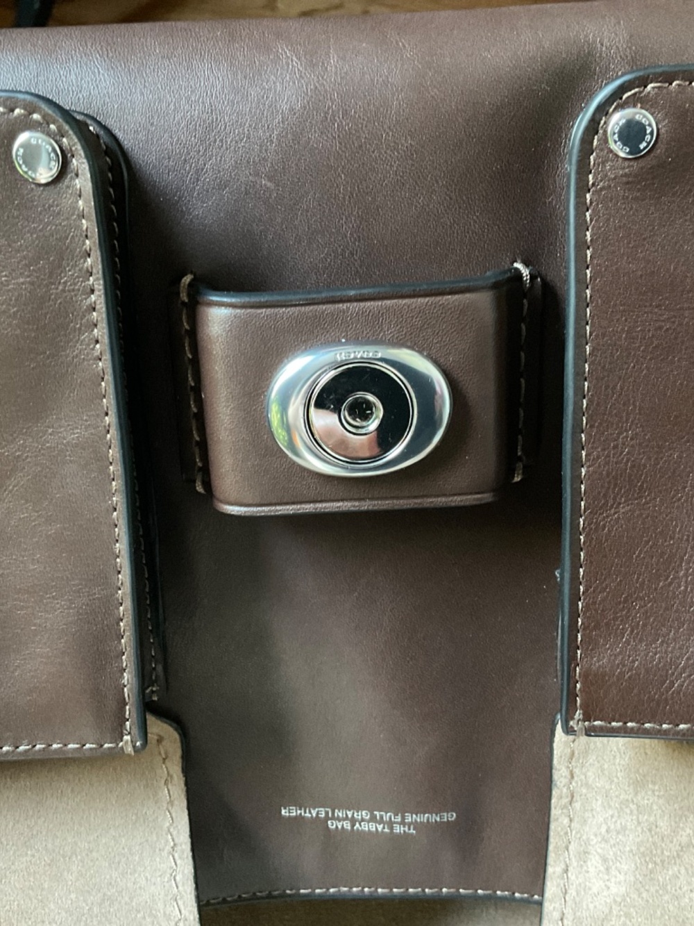 Coach Cargo Turnlock Tabby 36 - Picture 9 of 16